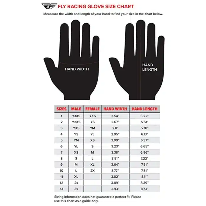 FLY RACING TITLE GLOVES BLACK, BLACK/GREY, RED/BLACK - Image 2